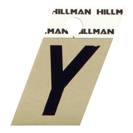 HILLMAN 1.5" Blk Y Adhesive 840542